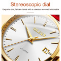 6898 OLEVS брендовые кварцевые наручные часы для пары с фабрики в Китае, часы для прямых продаж, мужские часы, женские красивые наручные часы